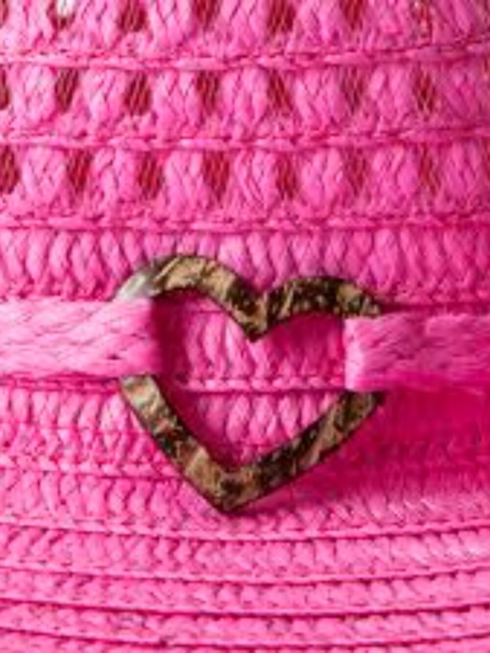 Peter Grimm Cupid Pink Straw Cowboy Hat - Picture 3 of 6
